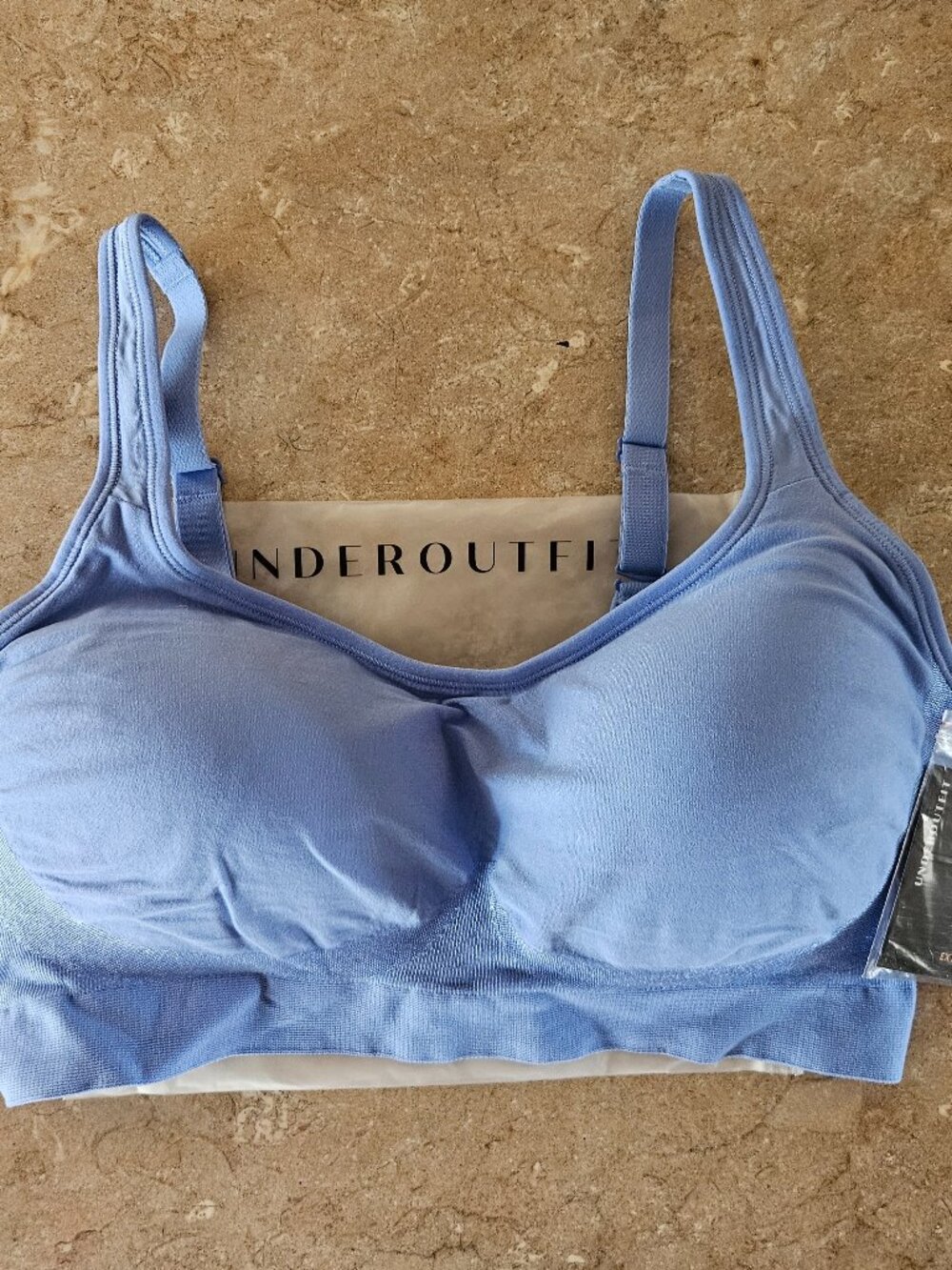 Underoutfit Comfort Shaping Bra XL Ultramarine Blue Wireless Bra NWT